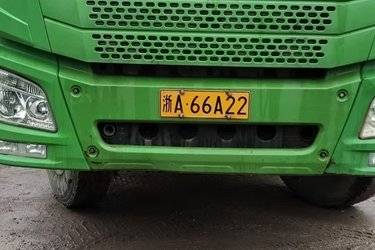 二手一汽解放 J6P重卡 375马力 8X4 7.6米自卸车(国五) 前四后八 锡柴二手自卸车 黄牌
