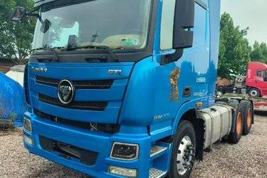 二手福田 欧曼GTL 北方版 470马力 6X4 牵引车(国六) 双驱 康明斯二手牵引车 黄牌图片