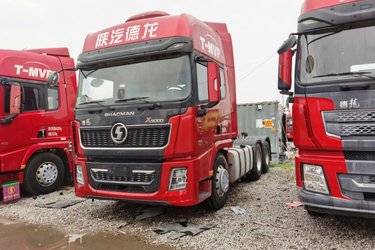 二手陕汽重卡 德龙X5000 轻量化版 550马力 6X4牵引车(国五) 双驱 潍柴二手牵引车 黄牌图片