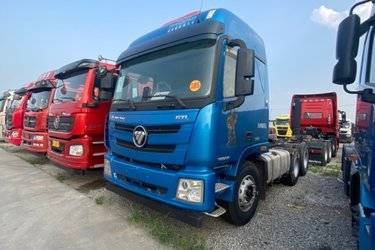 二手福田 欧曼GTL 6系重卡 超能版 490马力 6X4牵引车(16挡)(国五) 双驱 福田康明斯二手牵引车 黄牌图片