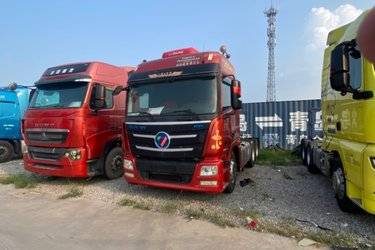二手福田 欧曼GTL 6系重卡 490马力 4X2牵引车(国五) 单桥 福田康明斯二手牵引车 黄牌图片