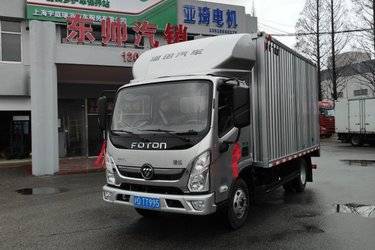 二手福田 奥铃新捷运 青春飞扬版 150马力 4.14米单排厢式轻卡(采埃孚5档)(国六) 单桥 云内动力二手载货车 蓝牌图片