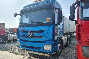 二手福田 欧曼GTL 质享版 490马力 6X4 牵引车(国六) 双驱 福田康明斯二手牵引车 黄牌图片