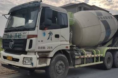 二手福田 雷萨 336马力 6X4 混凝土搅拌车(国四) 后八轮 潍柴二手搅拌车图片