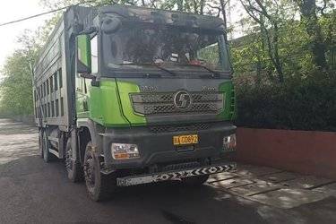 二手陕汽重卡 德龙X3000 超强版 550马力 8X4 8米自卸车(国六) 前四后八 潍柴二手自卸车 黄牌