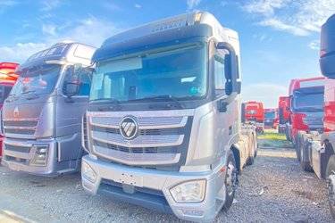 二手福田 欧曼EST 北方版 520马力 6X4 AMT自动挡牵引车(国六)(带缓速器)(国六) 双驱 福田康明斯二手牵引车 黄牌图片