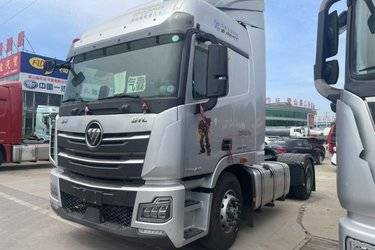 二手福田 欧曼GTL 北方版 470马力 4X2 AMT自动挡牵引车(国六)(带气囊)(国六) 单桥 福田康明斯二手牵引车 黄牌图片