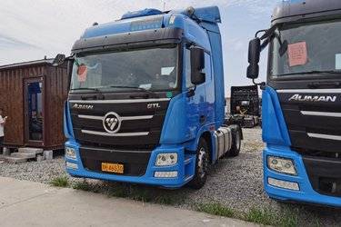 二手福田 欧曼GTL 6系重卡 460马力 4X2牵引车(国五) 单桥 福田康明斯二手牵引车 黄牌图片