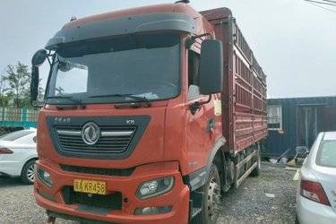 二手东风商用车 天锦KR 245马力 4X2 6.8米仓栅式载货车(国六) 单桥 康明斯二手载货车 黄牌图片