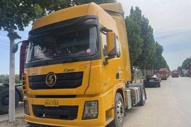 二手陕汽康明斯 德龙X3000 轻量化版 440马力 4X2牵引车(伊顿13挡)(国五) 单桥 康明斯二手牵引车 黄牌图片