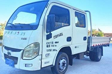 二手跃进 小福星S50 95马力 柴油 2.605米双排栏板小卡(国五) 单桥 云内动力二手载货车 蓝牌图片