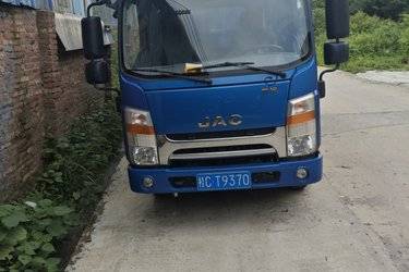 二手江淮 帅铃H330 130马力 3.8米排半厢式轻卡(6挡)(国四) 单桥 潍柴二手载货车 蓝牌图片