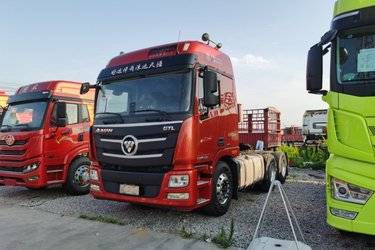 二手福田 欧曼GTL 6系重卡 460马力 6X4牵引车(国五) 双驱 福田康明斯二手牵引车 黄牌图片