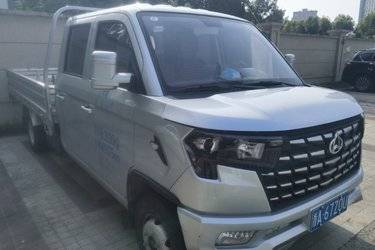 二手长安凯程 神骐PLUS 豪华型 1.8L 139马力 汽油 3.01米双排仓栅式微卡(国六) 单桥 重庆长安二手载货车 蓝牌图片