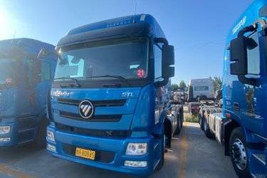 二手福田 欧曼GTL 基本型 470马力 6X4 牵引车(国六) 双驱 福田康明斯二手牵引车 黄牌图片