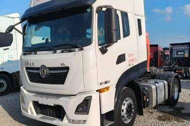 二手东风商用车 天龙KL重卡 430马力 4X2 牵引车(国六) 单桥 康明斯二手牵引车 黄牌图片