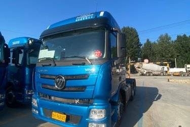 二手福田 欧曼GTL 北方版 470马力 6X4 AMT自动挡牵引车(国六) 双驱 康明斯二手牵引车 黄牌图片