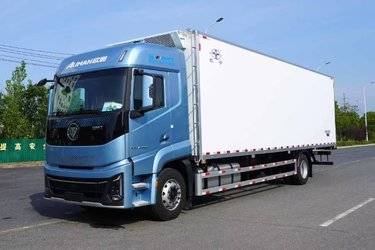 二手冷藏车 欧曼重卡(原福田欧曼) 欧曼银河 350 9.6 4X2图片