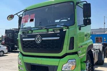 二手东风商用车 天龙VL重卡 350马力 4X2牵引车(国六) 单桥 菲亚特二手牵引车 黄牌图片