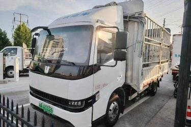 二手江淮新能1号 帅铃EV5 4X2 4.15米单排纯电动厢式轻卡 宁德时代81.144kWh  二手电动卡车电动载货车图片
