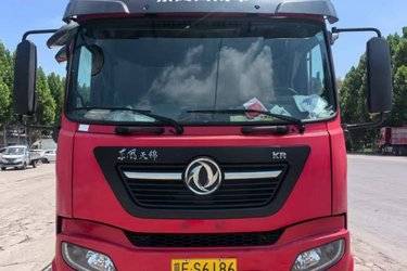 二手东风商用车 天锦KR 星耀版 260马力 4X2 6.8米仓栅式载货车(国六) 单桥 东风康明斯二手载货车 黄牌