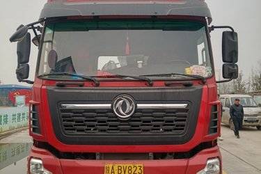 二手东风商用车 天龙VL重卡 2019款 400马力 6X4牵引车(大齿12挡)(国五) 双驱 重庆康明斯二手牵引车 黄牌