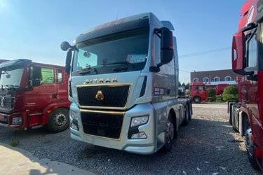 二手中国重汽 汕德卡SITRAK C9H重卡 570马力 6X4 AMT自动挡牵引车(国六) 双驱 曼二手牵引车 黄牌图片