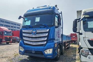 二手福田 欧曼EST 6系重卡 510马力 8X4 9.53米栏板载货车(440后桥)(国五) 前四后八 康明斯二手载货车 黄牌图片