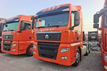 二手中国重汽 汕德卡SITRAK G7重卡 540马力 6X4 牵引车(国六) 双驱 曼二手牵引车 黄牌图片
