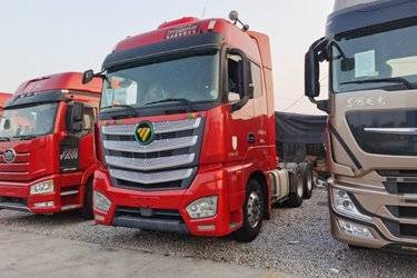 二手福田 欧曼EST 6系重卡 510马力 6X4牵引车(高地板)(国五) 双驱 福田康明斯二手牵引车 黄牌图片