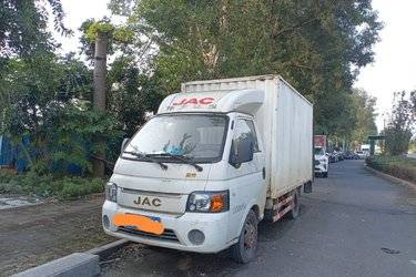 二手江淮 康铃H7 155马力 4.15米单排厢式轻卡(国六) 单桥 庆铃五十铃二手载货车 蓝牌图片