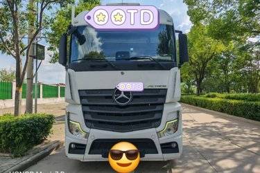 二手奔驰 新Actros重卡 450马力 4X2 牵引车(国六) 单桥 奔驰二手牵引车 黄牌图片