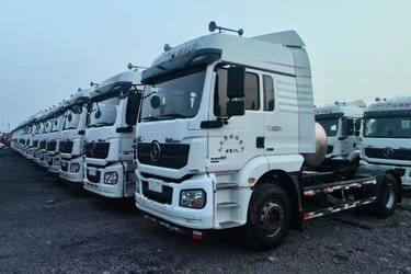 二手陕汽重卡 德龙新M3000 350马力 4X2牵引车(国六) 单桥 潍柴二手牵引车 黄牌