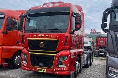 二手中国重汽 汕德卡SITRAK C9H重卡 570马力 6X4 AMT自动挡牵引车(国六)(带液缓)(国六) 双驱 曼二手牵引车 黄牌图片