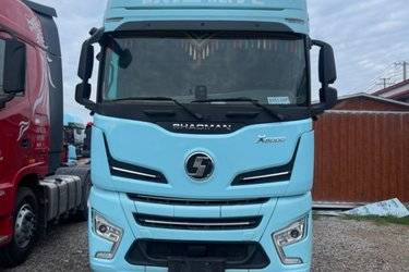 二手陕汽重卡 德龙X6000 复合经典版 610马力 6X4 牵引车(国六) 双驱 潍柴二手牵引车 黄牌图片