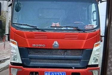 二手中国重汽HOWO 追梦 经典款 160马力 3.85米排半仓栅式轻卡(国五) 单桥 潍柴二手载货车 蓝牌图片