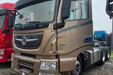 二手东风商用车 天龙旗舰KX 480马力 4X2牵引车(国五) 单桥 东风康明斯二手牵引车 黄牌图片