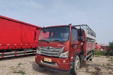 二手福田瑞沃 圣龙ES5 200马力 4X2 5.4米栏板载货车(国六) 单桥 潍柴二手载货车 黄牌图片