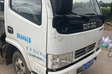 二手东风 多利卡D6 115马力 3300轴单排轻卡底盘(国四) 单桥 常柴二手载货车