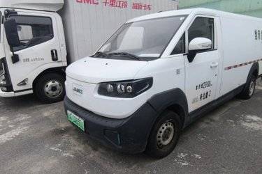 二手江铃汽车 E路顺 基础款 2.9T 5.418米纯电动封闭货车53.58kWh  二手电动卡车电动封闭厢货图片