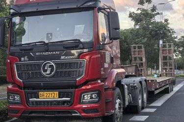 二手陕汽重卡 德龙M3000S 460马力 6X4牵引车(国五) 双驱 潍柴二手牵引车 黄牌图片