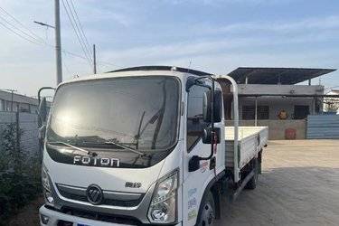 二手福田 奥铃新捷运 青春版 130马力 3.83米排半栏板轻卡(标准轮距)(国五) 单桥 云内动力二手载货车 蓝牌图片