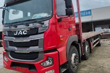 二手江淮 格尔发A5WⅢ中卡 290马力 6X2 9.7米栏板载货车(国六) 前四后四 玉柴二手载货车 黄牌图片