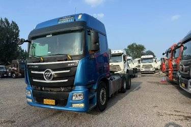 二手福田 欧曼GTL 6系重卡 超能版 460马力 6X4牵引车(国五) 双驱 康明斯二手牵引车 黄牌图片