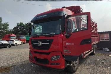 二手东风商用车 天锦KR 舒适版 260马力 4X2 6.8米仓栅式载货车(国六) 单桥 东风康明斯二手载货车 黄牌