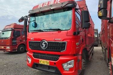 二手陕汽重卡 德龙L5000 轻量化版 270马力 4X2 6.8米仓栅式载货车(国六) 单桥 潍柴二手载货车 黄牌图片