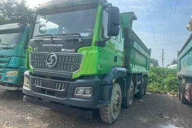 二手陕汽重卡 德龙M3000S 城建标准版 375马力 8X4 5.8米自卸车(国五) 前四后八 潍柴二手自卸车 黄牌