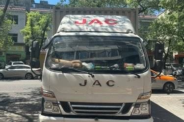二手江淮 骏铃V6 160马力 4.15米单排厢式轻卡(国六) 单桥 云内动力二手载货车 蓝牌图片