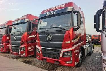 二手三一集团 江山版 460马力 6X4 牵引车(国六) 双驱 玉柴二手牵引车 黄牌图片