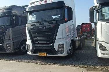 二手江铃重汽 威龙重卡 530马力 6X4牵引车(国六) 双驱 福田康明斯二手牵引车 黄牌图片